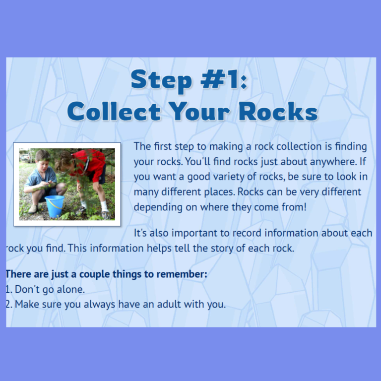 START A ROCK COLLECTION (1)