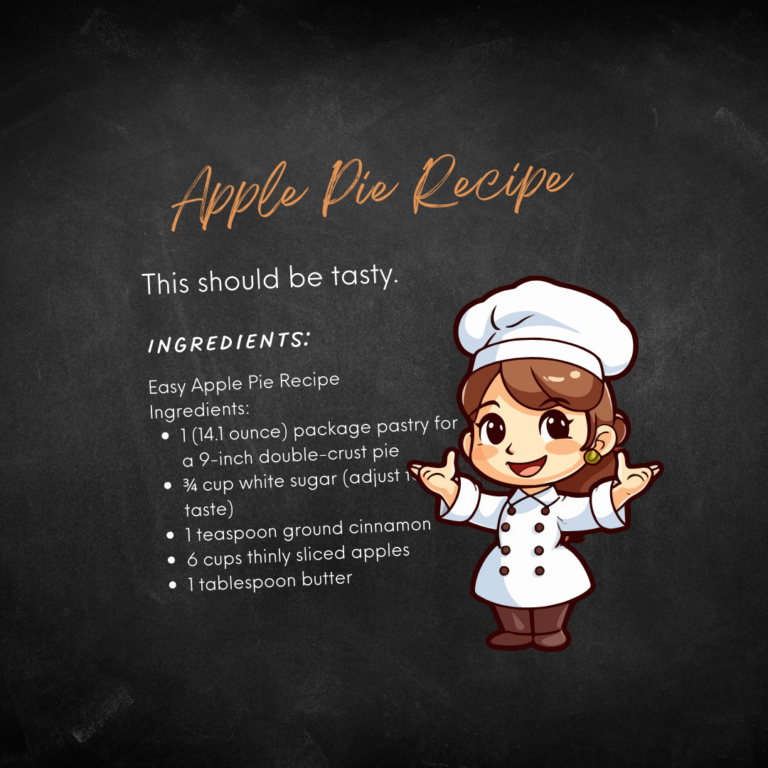 Let’s Make Apple Pie (3)